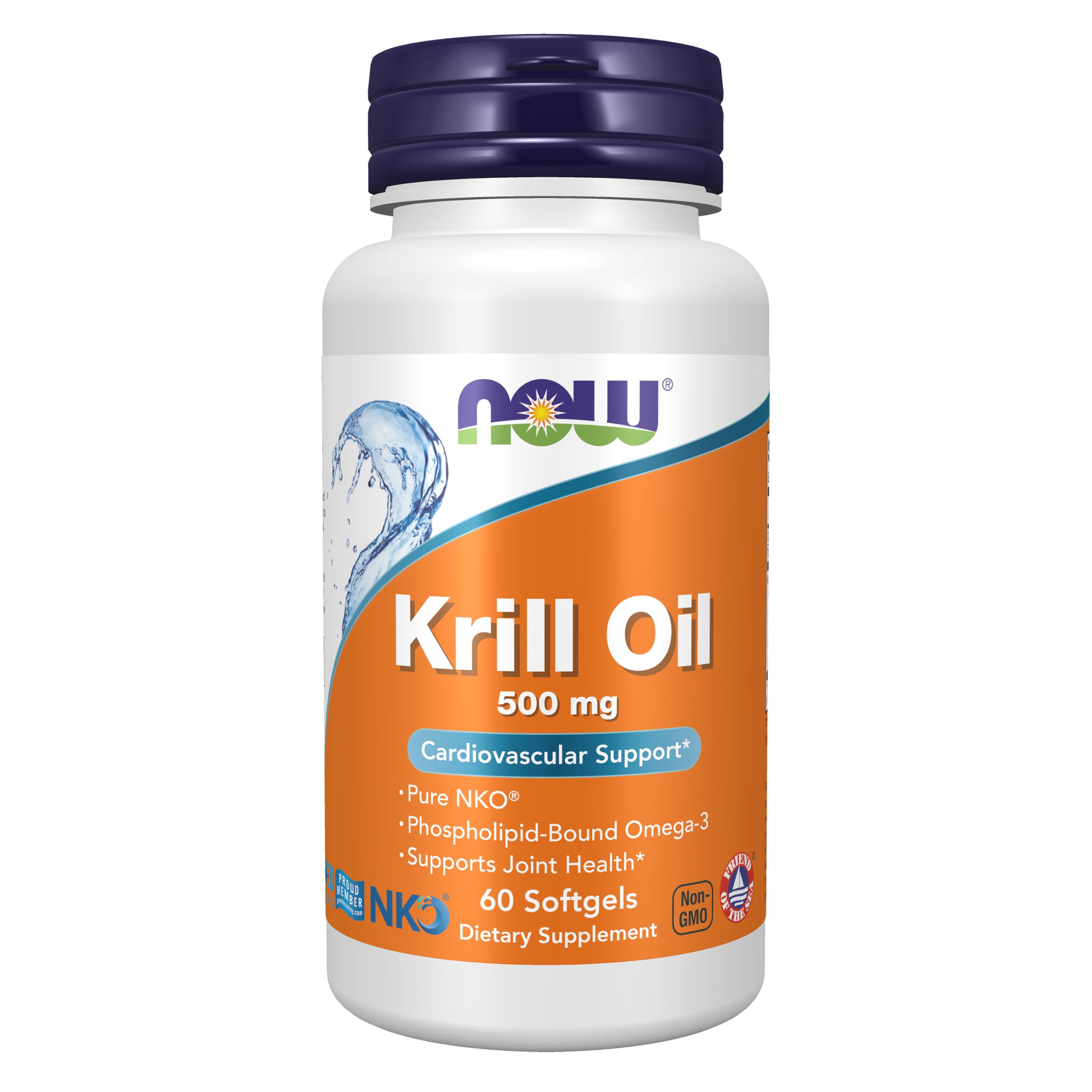 NOW Foods, envase frontal mostrando nombre y cantidad, confianza en calidad