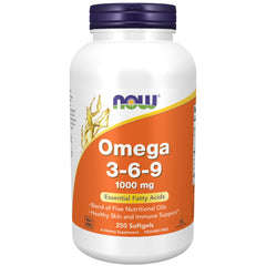 NOW Foods frasco frontal mostrando 250 cápsulas y etiqueta clara
