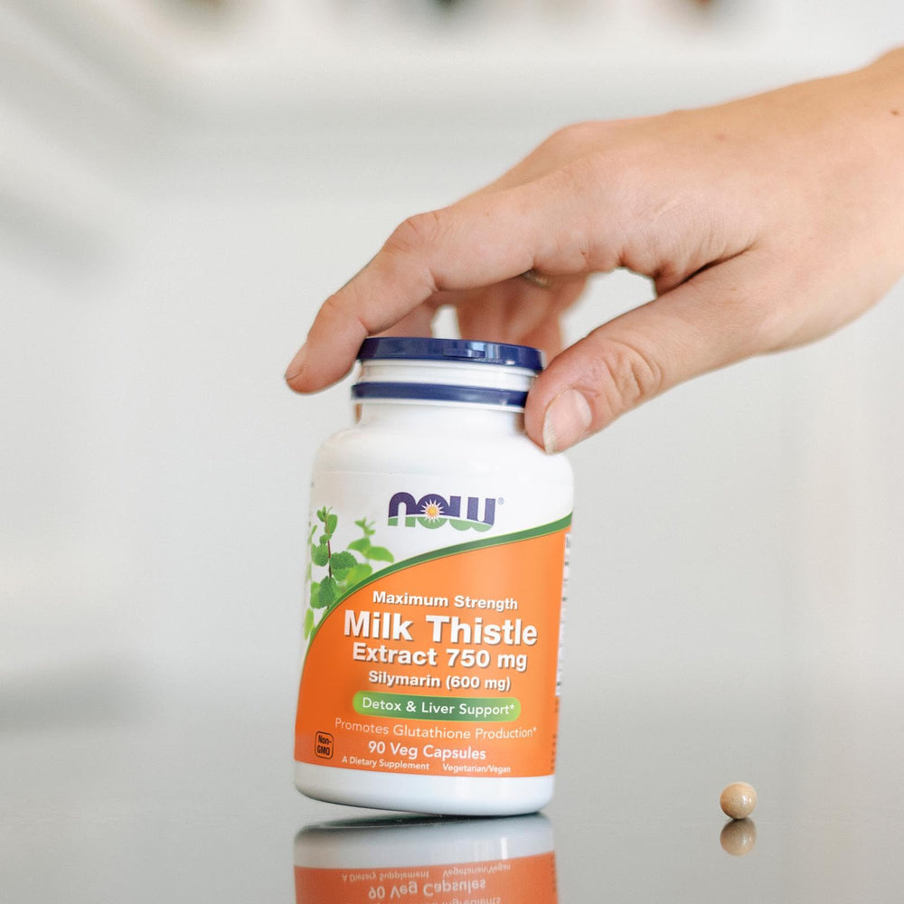 Now Foods polvo del extracto mostrando aspecto del ingrediente activo