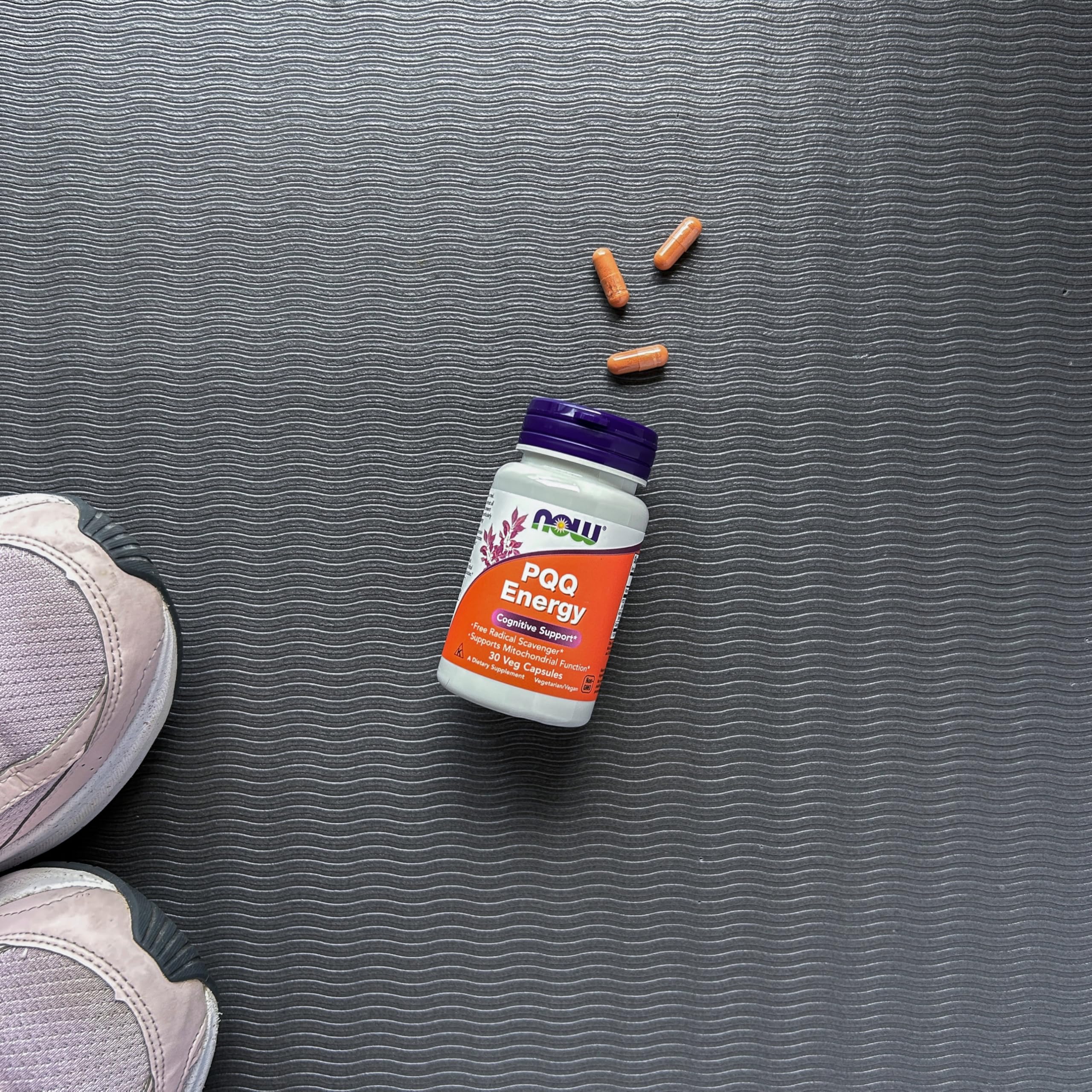 NOW Foods etiqueta nutricional legible con información de ingredientes