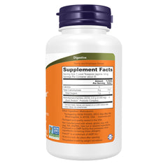 Polvo del prebiótico NOW Foods mostrando textura fina, fácil mezcla y dosificación