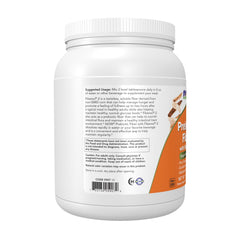 NOW Foods polvo disuelto en batido, aporte de fibra sin cambiar sabor