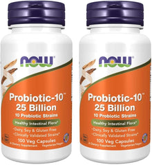 Now Foods frasco frontal mostrando pack doble y beneficios de suministro prolongado