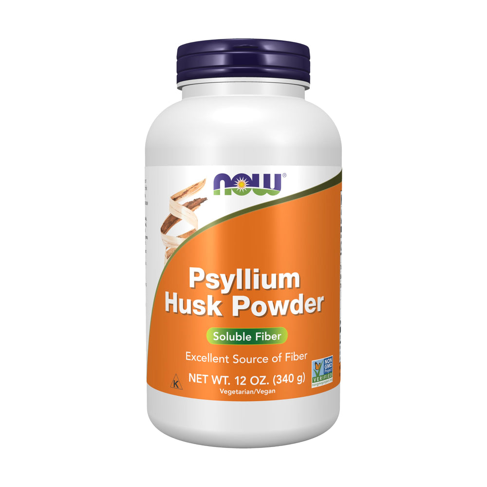 NOW Foods empaque frontal mostrando el producto y beneficios
