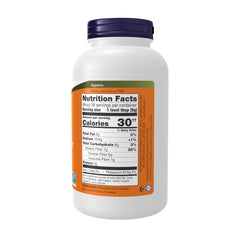 NOW Foods polvo de psyllium textura fina para mezclar fácil