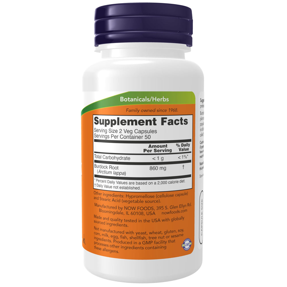 NOW Foods primer plano de cápsula vegetal mostrando la forma y tamaño