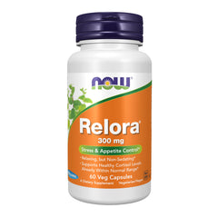 NOW Foods frasco frontal mostrando etiqueta y beneficios para tranquilidad