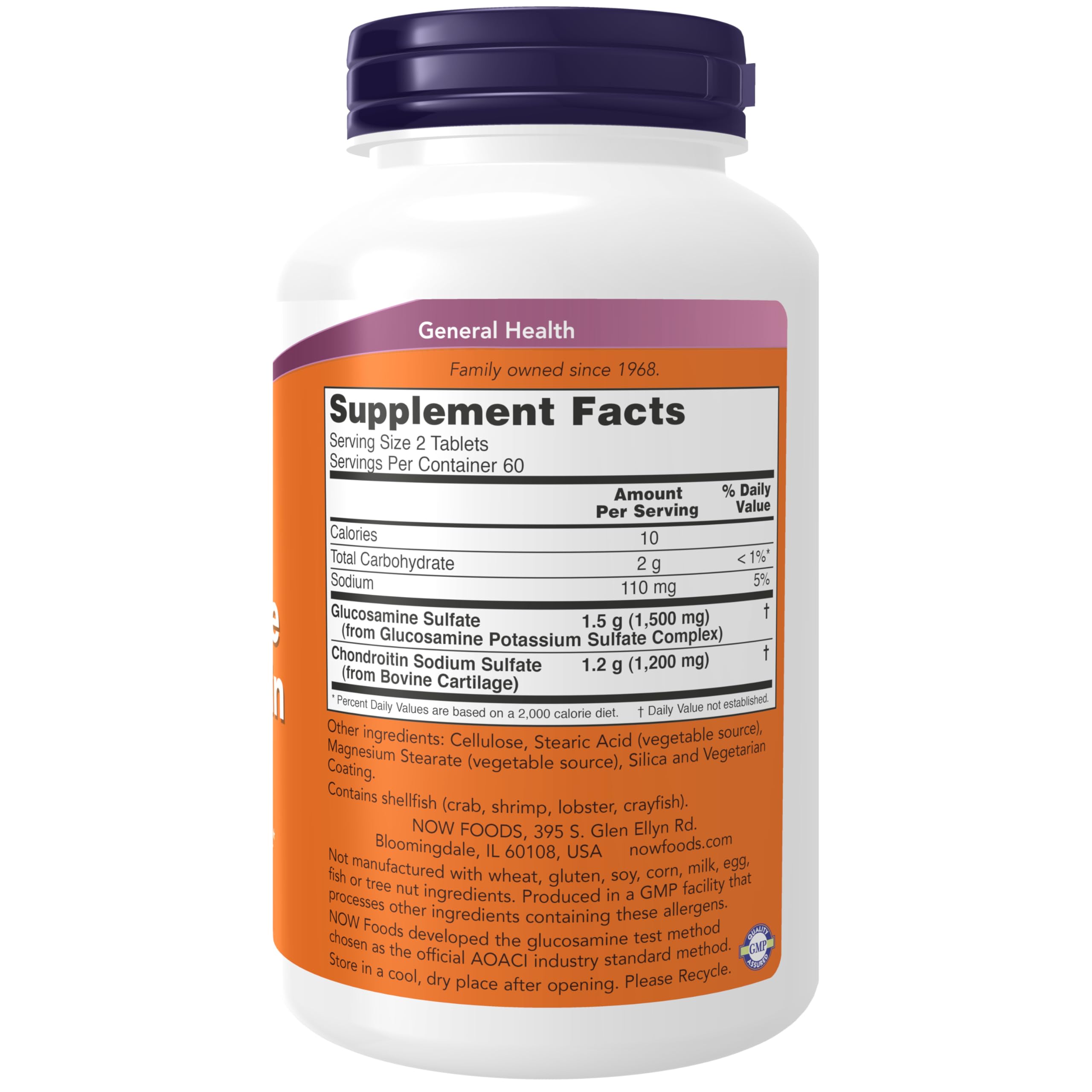 NOW Foods primer plano de tableta y superficie para ver textura