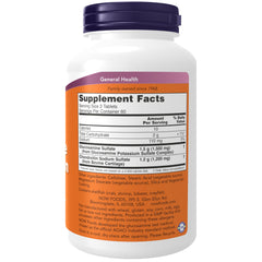 NOW Foods primer plano de tableta y superficie para ver textura