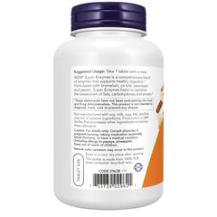 NOW Foods tableta en mano para comparar tamaño y confirmar que es fácil de tragar