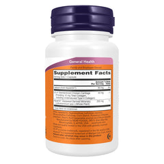 NOW Foods cápsula vegetal abierta mostrando el contenido y practicidad
