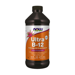 NOW Foods botella frontal mostrando etiqueta clara y ventaja vegana