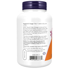 NOW Foods primer plano de tableta mostrando textura y densidad
