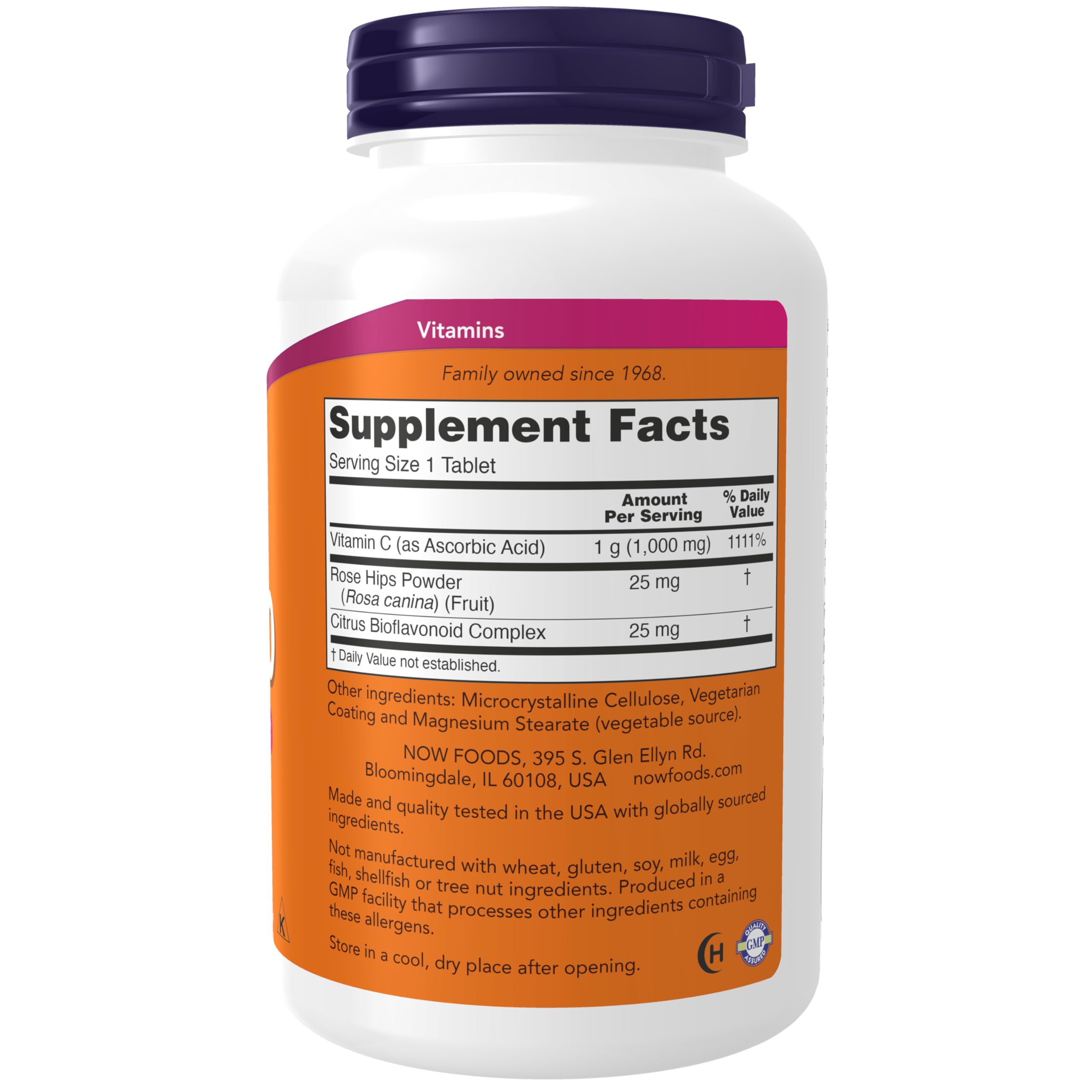 NOW Foods tabletas apiladas cerca mostrando textura y forma