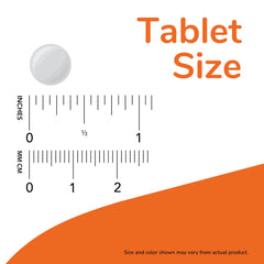 NOW Foods bote abierto mostrando las 180 masticables, suministro prolongado
