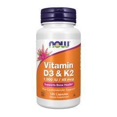NOW Foods envase frontal que muestra dosis y cantidad, confianza de marca