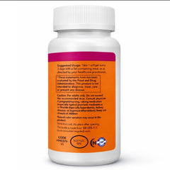 NOW Foods cápsula blanda en primer plano con alta absorción