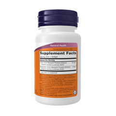 NOW Foods frasco abierto con softgels visibles para facilidad de consumo