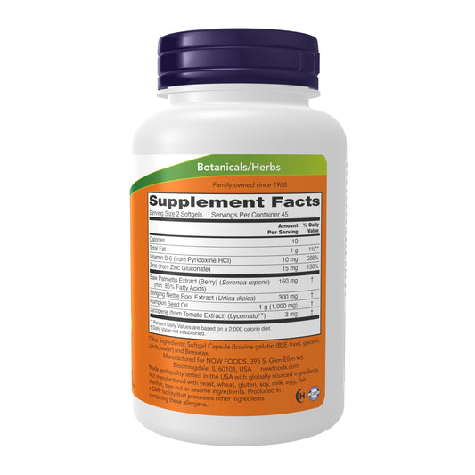 NOW Foods frasco abierto con softgels visibles para dosificación clara
