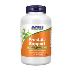 NOW Foods frasco frontal mostrando 180 cápsulas blandas y marca
