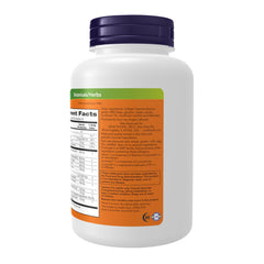 NOW etiqueta con lista de ingredientes y potencias para confianza