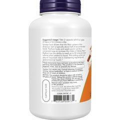 NOW Foods etiqueta nutricional del producto, información clara sobre ingredientes
