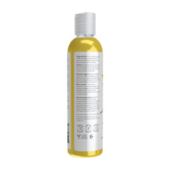 botella NOW Solutions junto a regla para mostrar tamaño y beneficio práctico de 236 ml
