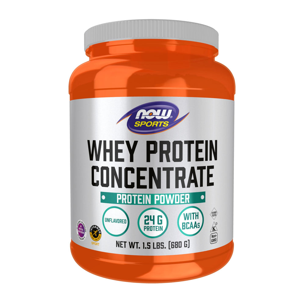 NOW Foods envase frontal del producto mostrando tamaño y marca