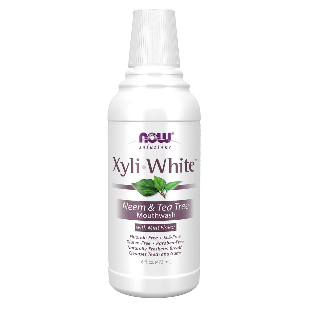 NOW XyliWhite frente del envase mostrando diseño y volumen
