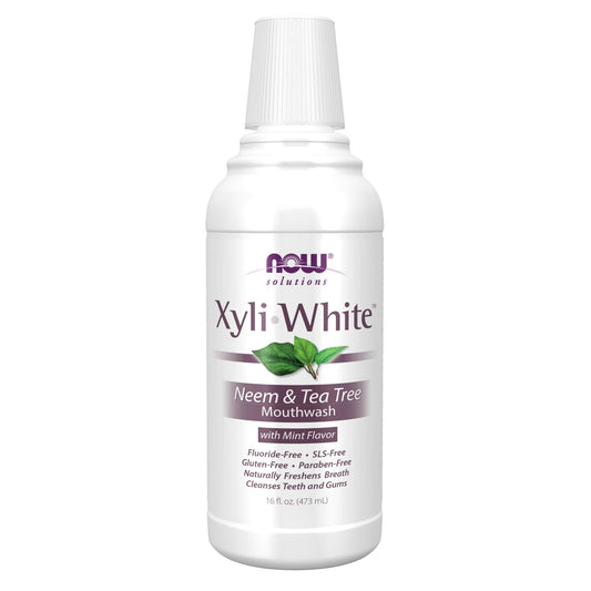 NOW XyliWhite frente del envase mostrando diseño y volumen