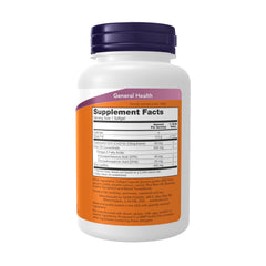 NOW Foods primer plano de un softgel mostrando textura y pureza