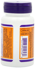 NOW Foods pack de dos frascos para comparación de tamaño y suministro prolongado