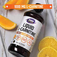 Medida de dosis junto a la botella NOW Foods mostrando facilidad de uso