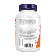 NOW Foods etiqueta nutricional con información de dosis y certificaciones