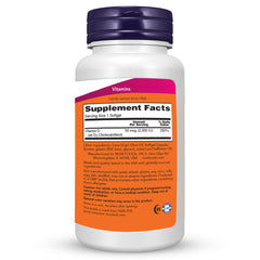 NOW Foods detalle del softgel transparente que facilita la ingesta y absorción