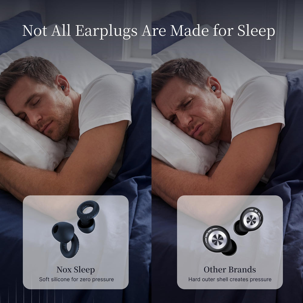 NOX SLEEP comparación de tamaño para entender ajuste y discreción