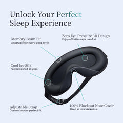 NOX SLEEP primer plano de la textura ice silk y sensación fresca