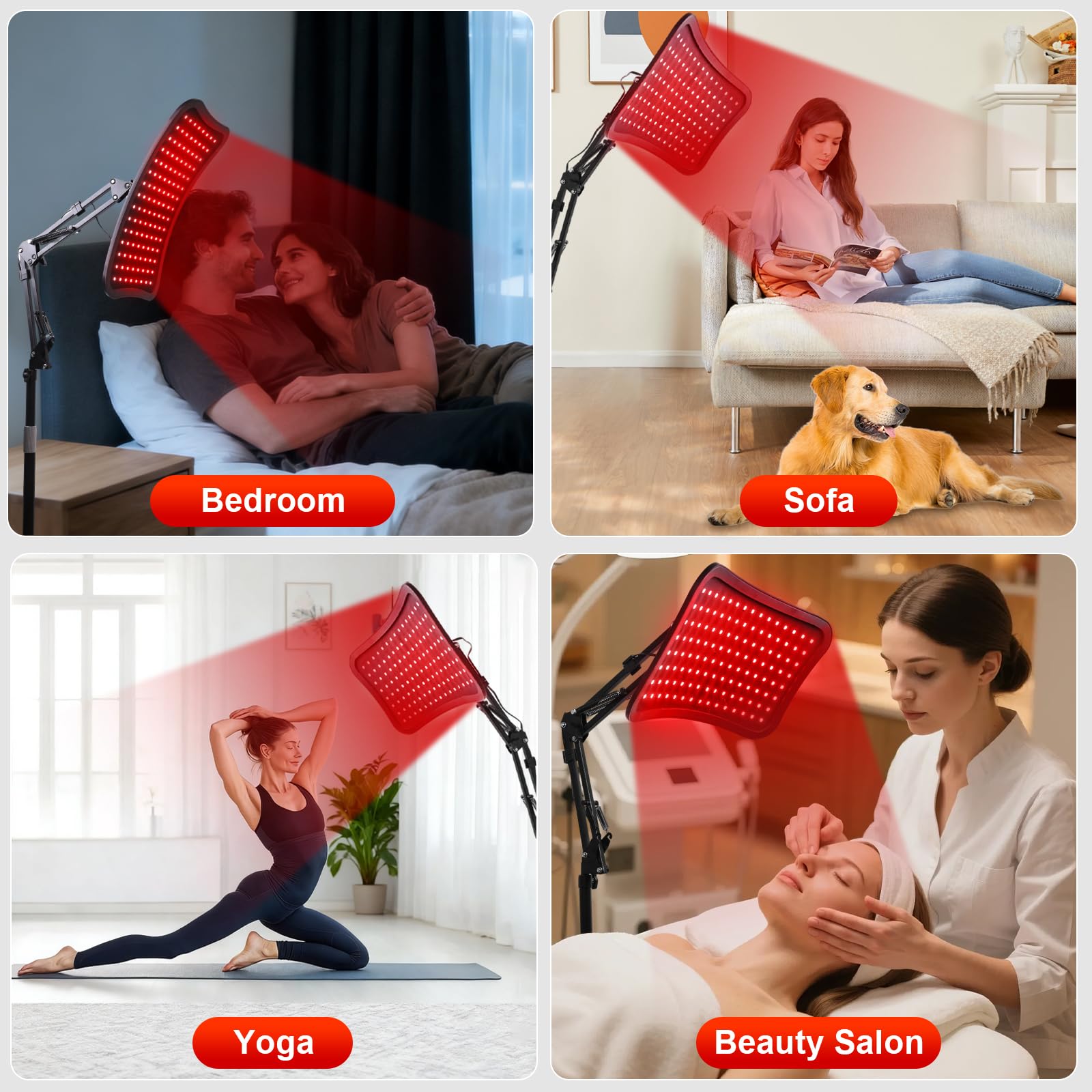 NoxLumina soporte ajustable altura y ángulo para posicionamiento preciso