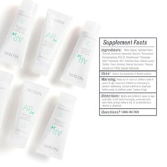 Nu Skin AP 24 etiqueta con lista de ingredientes y beneficios
