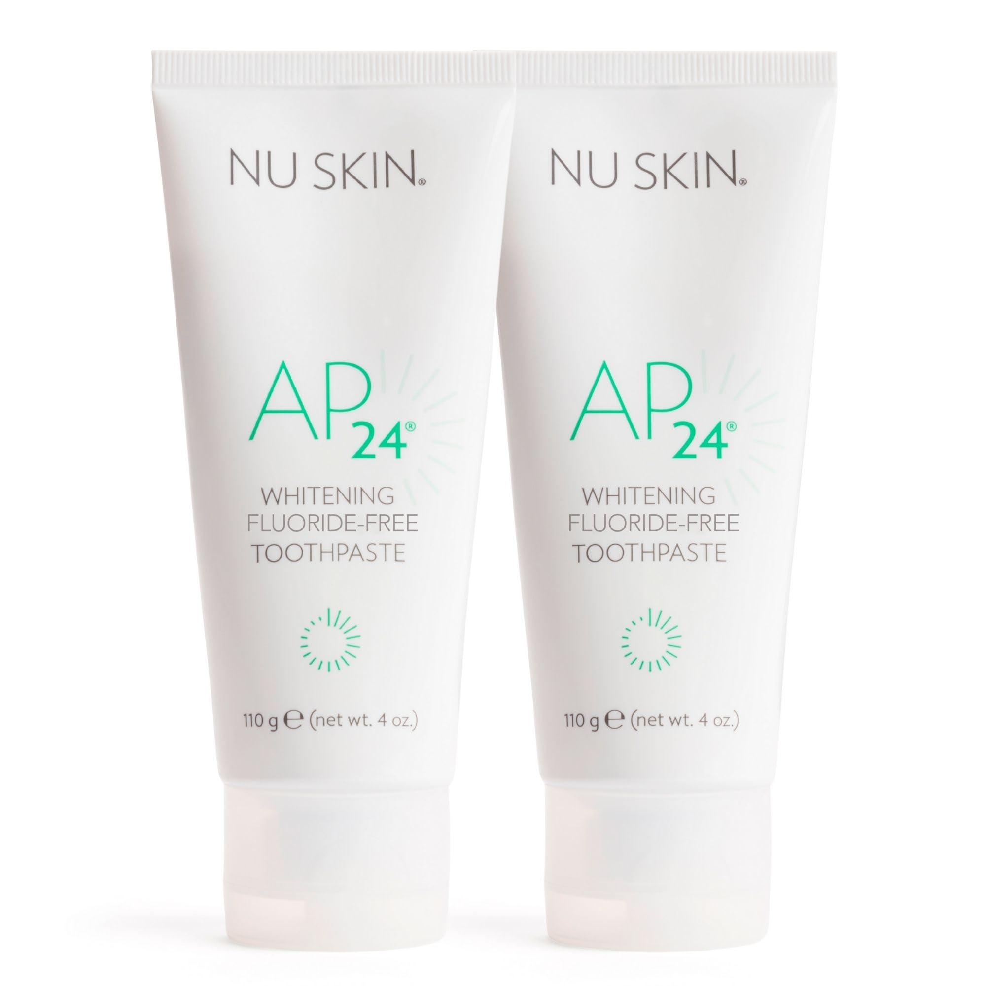 Nu Skin AP 24 frente del empaque mostrando presentación y beneficios