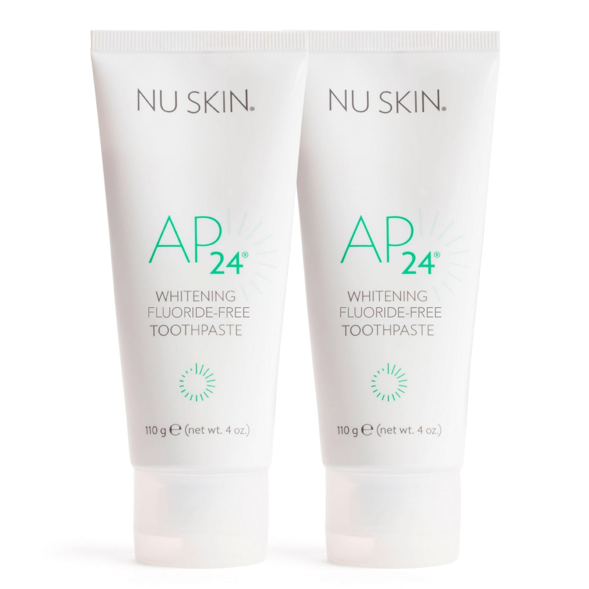 Nu Skin AP 24 frente del empaque mostrando presentación y beneficios