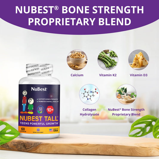 NuBest etiqueta con información de ingredientes y dosis claras