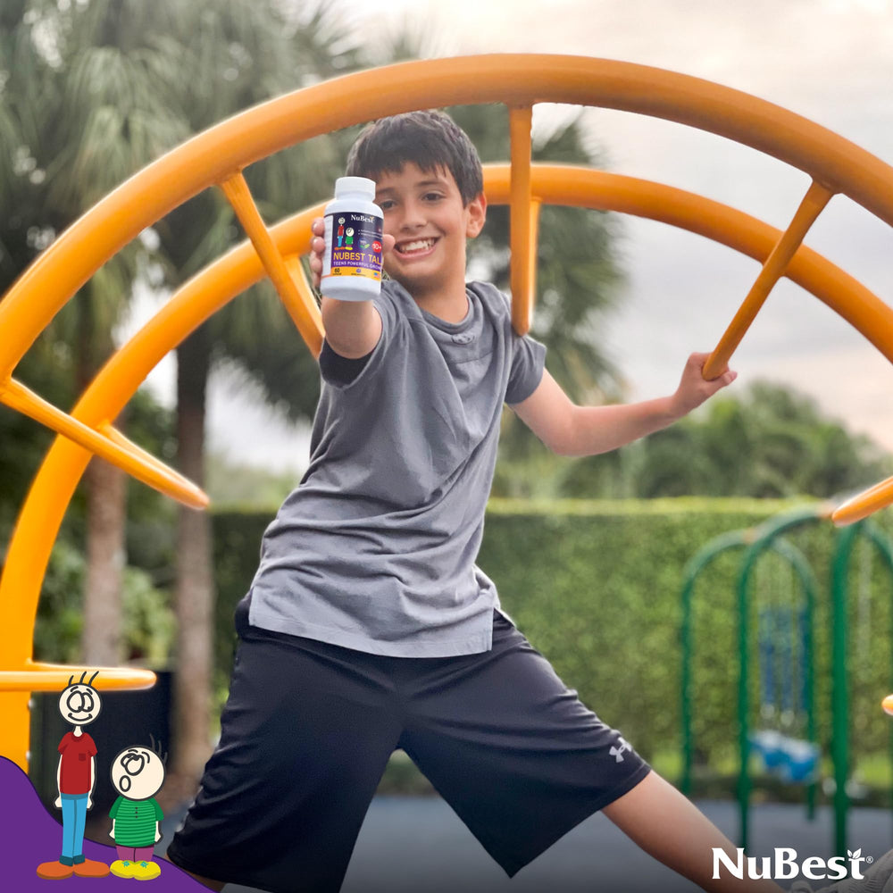 NuBest Tall 10+ certificación ConsumerLab visible para confianza de calidad