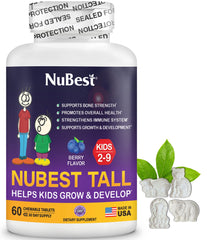 NuBest tabletas en forma de animalitos para fácil aceptación del niño