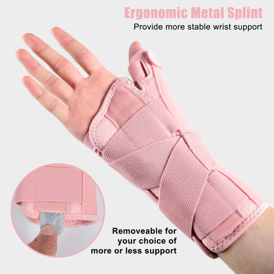 NuCamper primer plano del soporte de pulgar que ofrece fijación estable