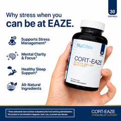 NuEthix Cort-Eaze cápsulas abiertas detalle textura y color
