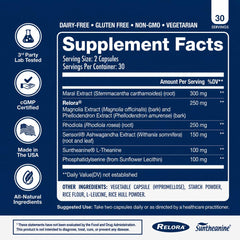 NuEthix Cort-Eaze etiqueta con lista de ingredientes y beneficios