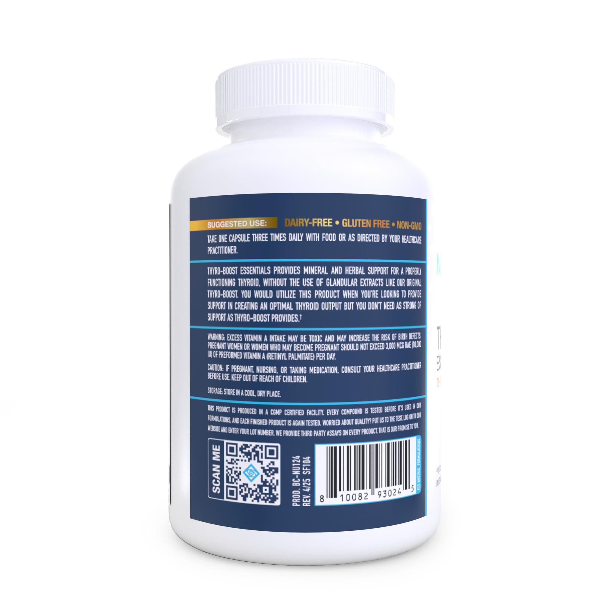 NuEthix Formulations detalle de cápsula para ver textura y facilidad de ingestión