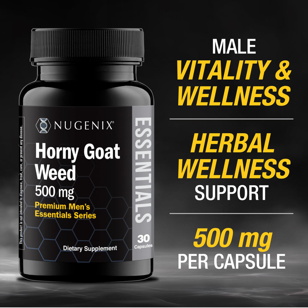 Nugenix frasco abierto con cápsulas para control de dosis y conveniencia