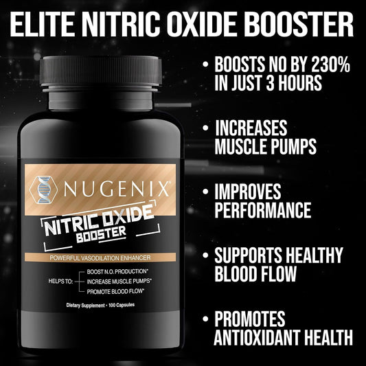 Nugenix cápsulas en primer plano que muestran textura y calidad
